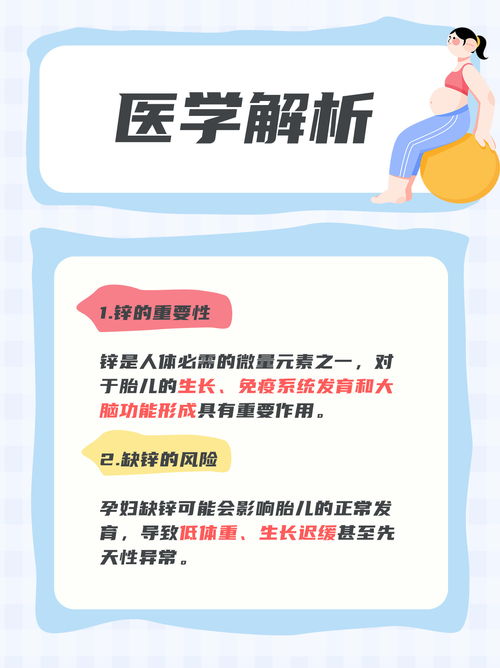 孕婦鋅攝入 胎兒健康的守護者