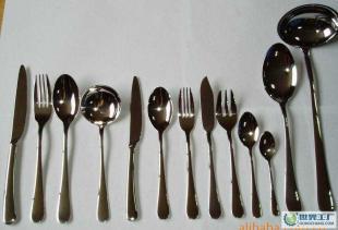 西餐刀叉勺（1620款酒店用品11件含公用件#1012）—— 世界工廠網產品信息庫解析